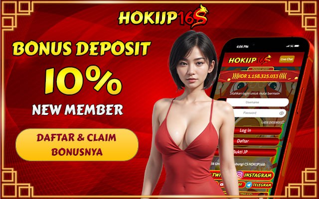 HOKIJP168 Mobile Main Banner